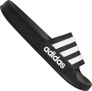 Adidas Klapki dziecięce JR Adilette Shower 625 : Rozmiar - 37 - Buty dla dziewczynek - miniaturka - grafika 1
