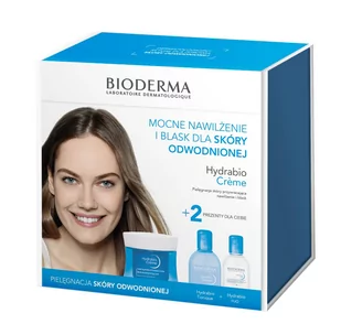 Bioderma Hydrabio - zestaw (Creme 50ml + Tonik 250ml + Płyn H2O 100ml) - Zestawy kosmetyków damskich - miniaturka - grafika 1