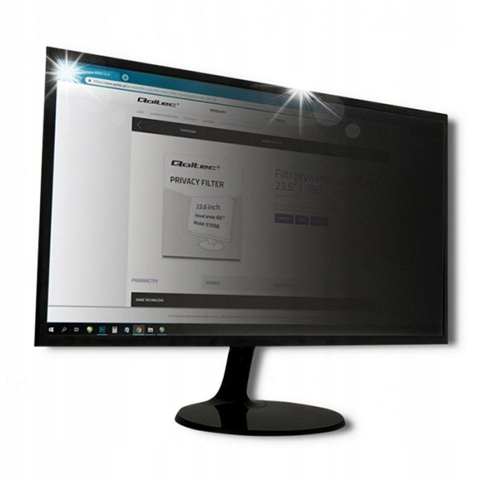 Filtr Qoltec Qoltec Filtr prywatyzujący RODO 24
