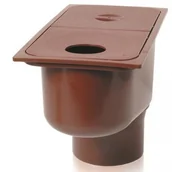 Rynny i akcesoria - Un System Studzienka Rynny Brąz MX 01821 5903792659478 - miniaturka - grafika 1