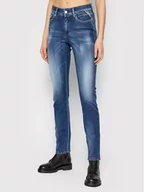 Spodnie damskie - Replay Jeansy WHW689.000.661 Niebieski Skinny Fit - miniaturka - grafika 1