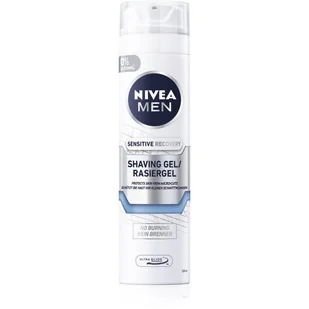 Nivea Regenerujący Żel wrażliwej skóry Sensitiv e Recovery Shaving Gel) 200 ml - Kosmetyki do golenia - miniaturka - grafika 1