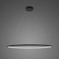 Lampy sufitowe - Altavola Design nowoczesna lampa Ledowe Okręgi No. 1 100cm czarna in 4k LA073/P_100_in_4k_black - miniaturka - grafika 1