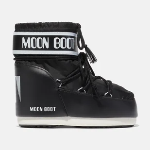 Damskie Buty zimowe MOON BOOT MB ICON LOW NYLON 80D1409340-N001 – Czarny - Kozaki damskie - miniaturka - grafika 1