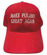 Czapki damskie - CZAPKA BEJSBOLÓWKA DLA DZIECKA HAFT MAKE POLAND GREAT AGAIN - miniaturka - grafika 1