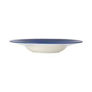 Steelite TALERZ DO PASTY WILLOW AZURE GOURMET 28,5 cm PORCELANA NIEBIESKA - Talerze - miniaturka - grafika 3