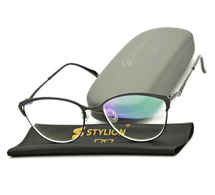 Minusy -3.00 damskie okulary korekcyjne z antyrefleksem ST317 - Okulary korekcyjne, oprawki, szkła - miniaturka - grafika 1