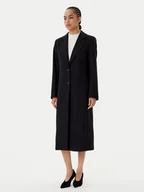 Płaszcze damskie - HUGO Płaszcz wełniany Mojeni 50547691 Czarny Regular Fit - miniaturka - grafika 1