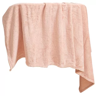 Koc 200 x 220 Pluszowy Mikrofibra Willy Pudrowy - Koce - miniaturka - grafika 2