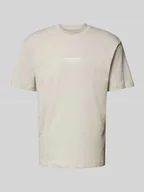 Koszulki męskie - T-shirt o kroju relaxed fit z czystej bawełny - miniaturka - grafika 1