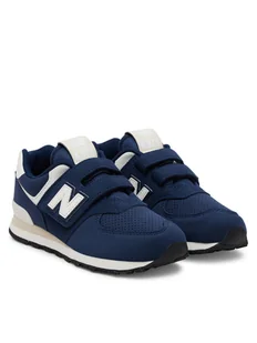 New Balance Sneakersy PV574BCE Niebieski - Buty dla chłopców - miniaturka - grafika 1