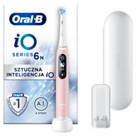 Szczoteczki elektryczne - Oral-B iO 6S Różowy - miniaturka - grafika 1