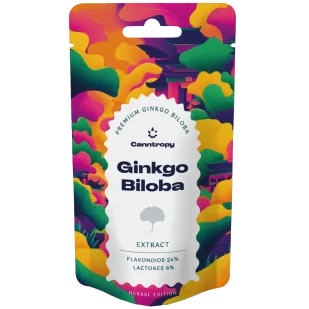 Ekstrakt z miłorzębu japońskiego, 24% flawonoidów, 6% laktonów – 25G - Suplementy naturalne - miniaturka - grafika 1