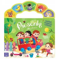 Książki edukacyjne - Piosenki dla dzieci. Naciśnij, posłuchaj i śpiewaj - Anna Podgórska - książka - miniaturka - grafika 1