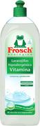 Inne artykuły czyszczące - Środek do mycia naczyń Frosch Ecologic Hypoallergenic Dishwasher Vitamin 750 ml (4009175113702) - miniaturka - grafika 1