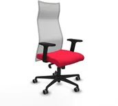 Fotele i krzesła biurowe - Krzesło Biurowe Piqueras y Crespo B2D036G Czerwony - miniaturka - grafika 1