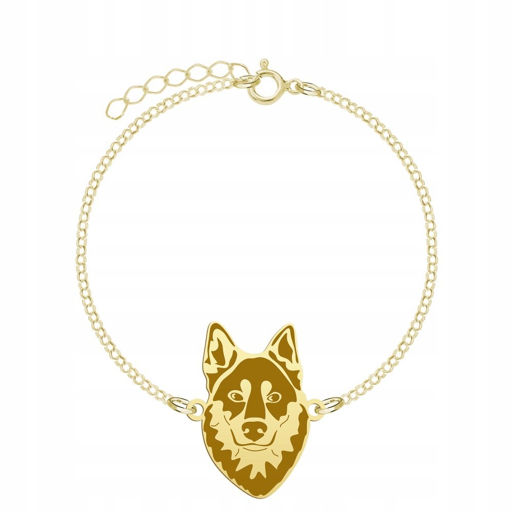 Bransoletka Złota z Lapinporokoira 925 Prezent Kobieta GRAWER GRATIS