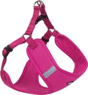 Szelki dla psów - Nobby NOBBY MESH REFLECT SZELKI M RÓŻOWE 48-56cm - miniaturka - grafika 1