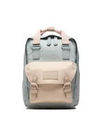 Plecaki - Doughnut Plecak Macaroon Mini Nature Pale Series D124NT-181150-F Niebieski - miniaturka - grafika 1