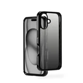 Etui i futerały do telefonów - Etui na telefon komórkowy Extreme Protect do Apple iPhone 16 Plus (licencja Bumper D3O, odporna na uderzenia, upadki i pęknięcia, etui do ładowania indukcyjnego, gradient) czarne - miniaturka - grafika 1