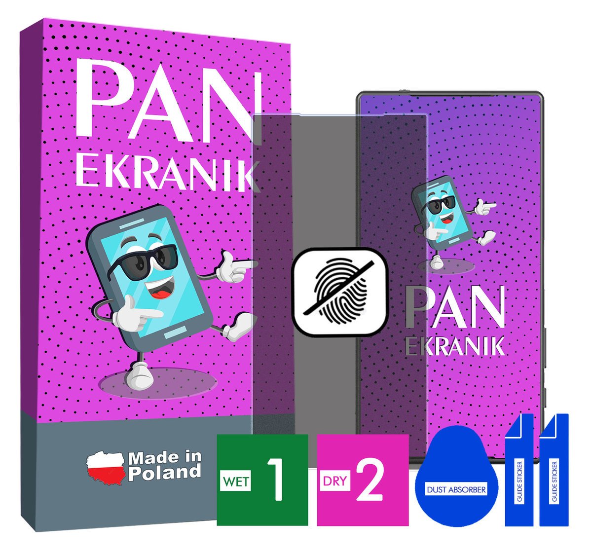 FOLIA 5D PRYWATYZUJĄCA MATOWA DO SONY XPERIA Z5 COMPACT CAŁY EKRAN