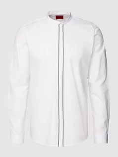 Koszule męskie - Koszula biznesowa o kroju extra slim fit ze stójką model ‘Enrique’ - grafika 1