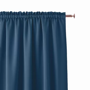 Zasłona AURA Dark Blue 140x250 Tape - Zasłony - miniaturka - grafika 1