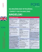 Książki do nauki języka angielskiego - Błyskawicznie zwroty i wyrażenia angielskie A1-A2 Nowa - miniaturka - grafika 1