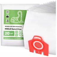 Worki do odkurzaczy - 20x Worek do Odkurzacza Miele Sunshine Syntetyczny Duży Pojemny Worki G9 - miniaturka - grafika 1