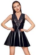 Sukienki - Black Level Sukienka 28515471051 czarna XL - miniaturka - grafika 1