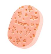 Rękawice i gąbki do kąpieli - Babyono Delikatna gąbka dla niemowląt różowe BabyOno B.O.063/02 - miniaturka - grafika 1