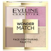 Bronzery i konturowanie twarzy - Eveline Cosmetics Wonder Match paleta do konturowania twarzy 01 10g - miniaturka - grafika 1