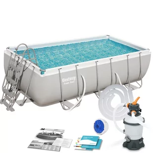 Bestway Basen ogrodowy stelażowy 404x201x100 11w1 56442 - Baseny ogrodowe - miniaturka - grafika 2