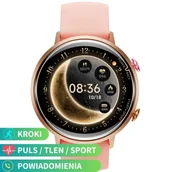 Smartwatch - Rubicon RNCF29 Różowy - miniaturka - grafika 1