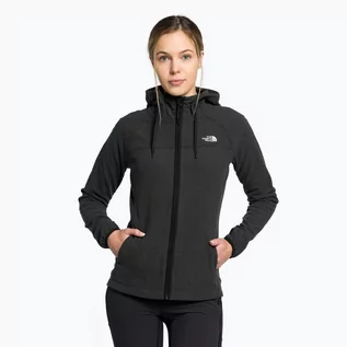 Odzież trekkingowa damska - Bluza polarowa damska The North Face Homesafe Fleece Hoodie czarna NF0A55HNTH61 | WYSYŁKA W 24H | 30 DNI NA ZWROT - grafika 1