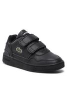 Buty dla chłopców - Lacoste Sneakersy T-Clip 222 1 Suc 7-44SUC000702H Czarny - miniaturka - grafika 1