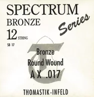 Struny gitarowe  - Thomastik Thomasitk Einzelsaite A .041rw Bronze mit Seideneinlage roundwound SB41 für Akustikgitarre Spectrum Satz SB110, SB210 669222 - miniaturka - grafika 1