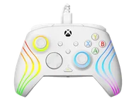 Kontrolery gier na PC - Kontroler przewodowy TURTLE BEACH Afterglow Wave Biały do Xbox Series/Xbox One/PC 231860 - miniaturka - grafika 1