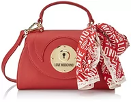 Torebki damskie - Love Moschino Damska torba na ramię Borsa Pu Rosso Blue Denim, 15 x 25 x 8 - miniaturka - grafika 1