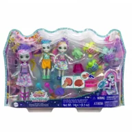 Lalki dla dziewczynek - Mattel Lalki Enchantimals Rodzina Tinsley Turle Żółwie Zestaw lalki + zwierzątka GXP-811944 - miniaturka - grafika 1