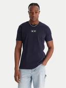 Koszulki męskie - Kappa T-Shirt Authentic Nuria 341V2UW Granatowy Regular Fit - miniaturka - grafika 1