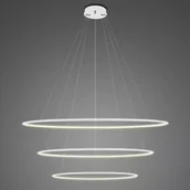 Lampy sufitowe - Lampa wisząca Ledowe Okręgi No.3 Φ100 cm in 3k biała ściemnialna Altavola Design - miniaturka - grafika 1