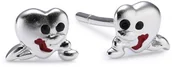Akcesoria i dodatki do ubrań dla dzieci - Pasionista dziecięce kolczyki serca 925 srebro wysokiej próby 603773 603773 - miniaturka - grafika 1
