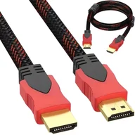 Kable - Kabel Hdmi Full Hd Uhd 4K 3D Przewód High Speed 5M - miniaturka - grafika 1