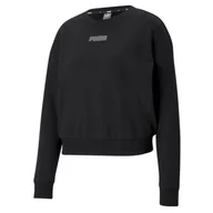 Odzież sportowa dziecięca - Bluza sportowa damska Puma Modern Basics Crew TR - miniaturka - grafika 1