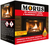 Inne artykuły czyszczące - Bros MORUS Proszek do usuwania sadzy z kominków i pieców, 10X50 g 5904517174030 - miniaturka - grafika 1