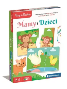 Uczę się bawiąc. Mamy i Dzieci - Clementoni - Zabawki kreatywne - miniaturka - grafika 1