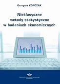 Biznes - Nieklasyczne metody statystyczne w badaniach ekonomicznych - Grzegorz Kończak - ebook - miniaturka - grafika 1
