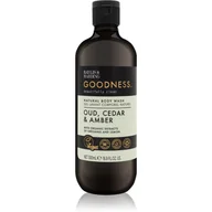 Mydła - Baylis & Harding Goodness Oud, Cedar & Amber Body Wash 500ml - Mydło pod prysznic 500 ml - miniaturka - grafika 1