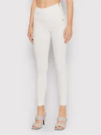 Spodnie damskie - Patrizia Pepe Jeansy CP0367/DS04-W146 Biały Slim Fit - miniaturka - grafika 1